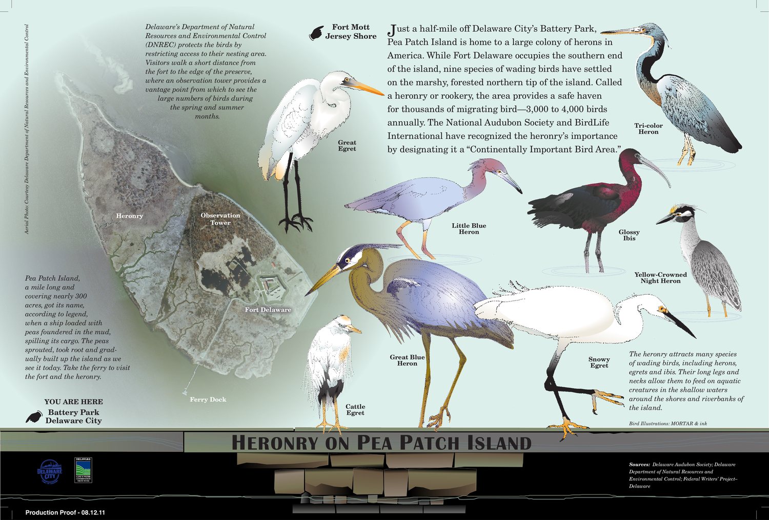 Battery Park interpretive panel 1